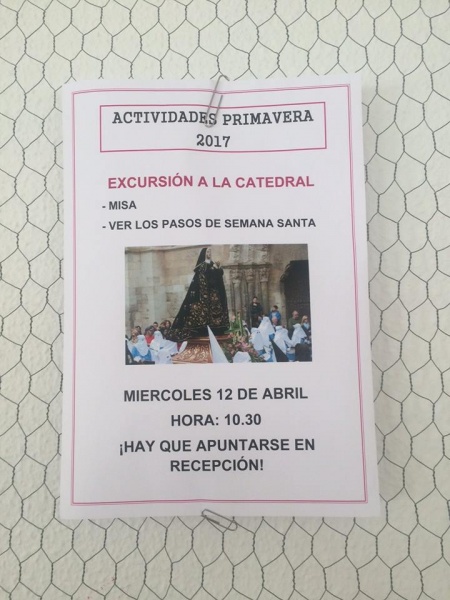 VISITA PASOS SEMANA SANTA CATEDRAL