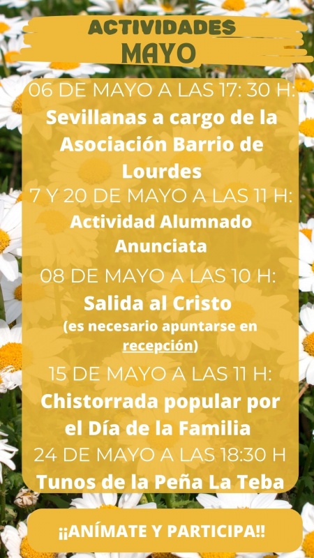 Actividades MAYO