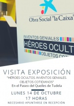 VISITA "HEROES OCULTOS, INVENTOS GENIALES, OBJETOS COTIDIANOS"