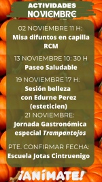 Actividades Noviembre